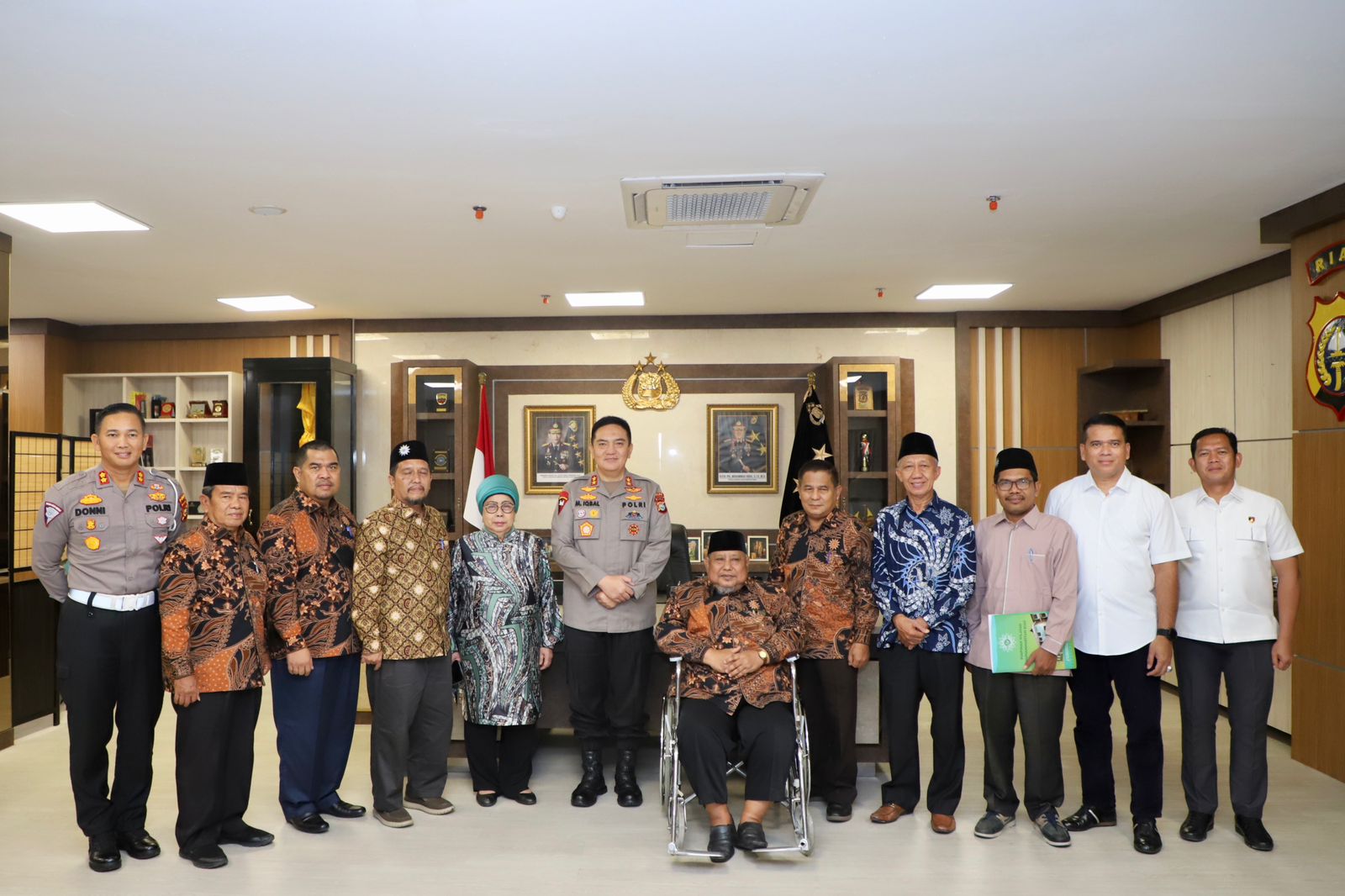Persiapkan Keberangkatan Muktamar Muhammadiyah ke Solo, PW Muhammadiyah Silaturrahmi dengan Kapolda Riau