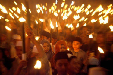Pemko Pekanbaru Gelar Pawai Obor dan Mobil Hias di Malam Takbiran, Ini Rutenya