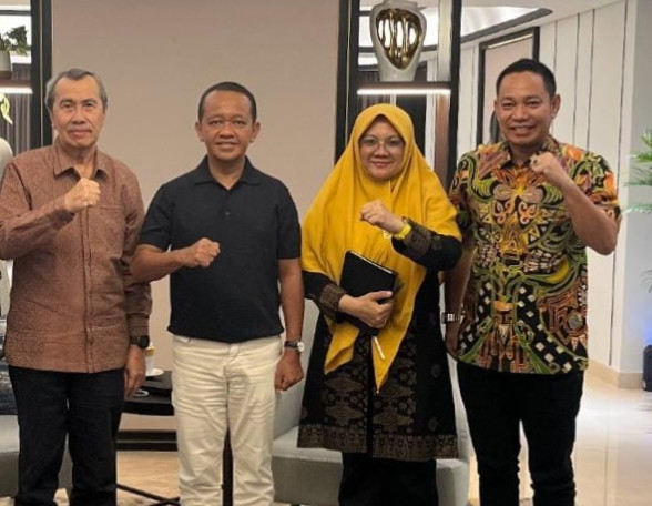 Bahlil Pastikan Golkar Kawal Kemenangan Afni-Syamsurizal