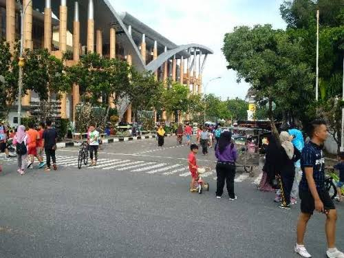 Pengumuman! Tanggal 8 Oktober CFD Jalan Sudirman Pekanbaru Ditiadakan Sementara