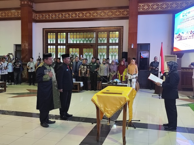 Dilantik Jadi Sekda Siak, Mahadar Dibebani Tugas Berat Pulihkan TPP ASN