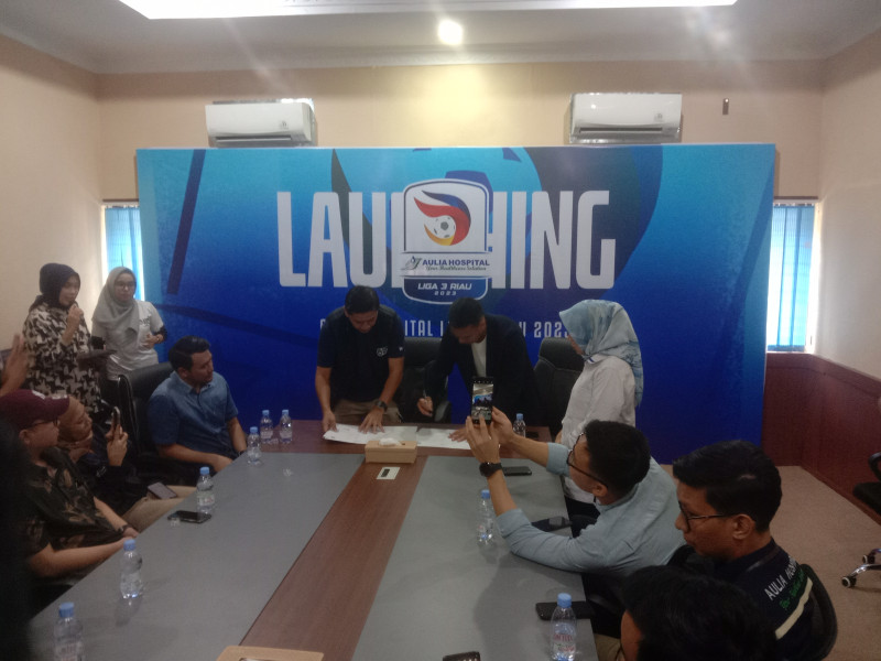Aulia Hospital Liga 3 Riau  2023/2024 dan Suratin Resmi Dilaunching