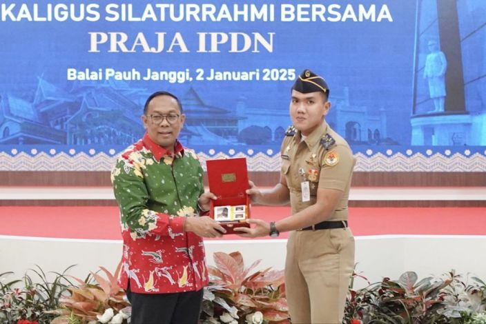 Pj Gubri Ingatkan Praja IPDN Pentingnya Integritas dalam Pengabdian