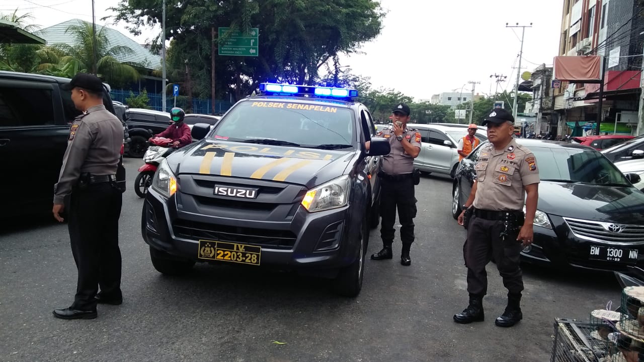 Polresta Himbau Warga Jauhi Keramaian