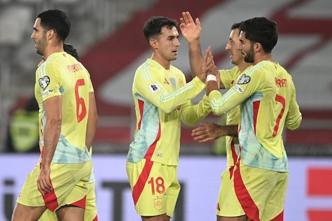 Kualifikasi Piala Dunia 2026, Spanyol Libas Georgia 4-0