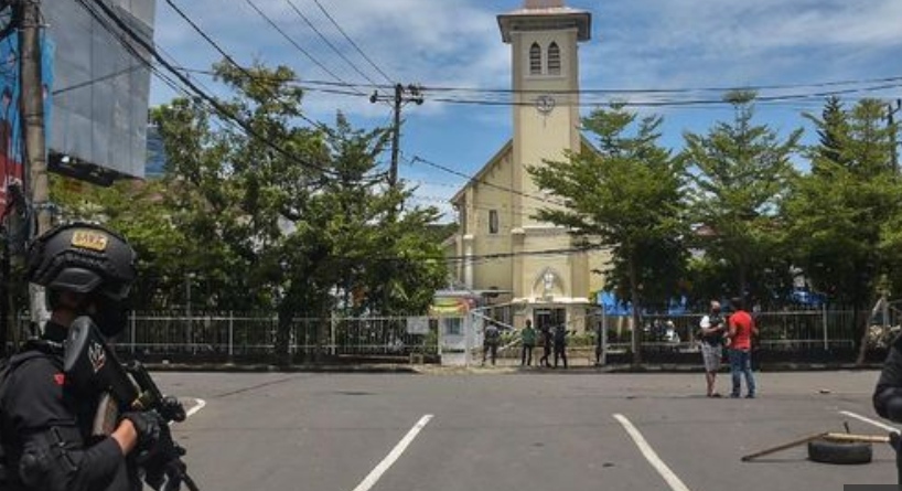 Pelaku Ledakan Bom di Gereja Katedral Makassar Gunakan Sepeda Motor
