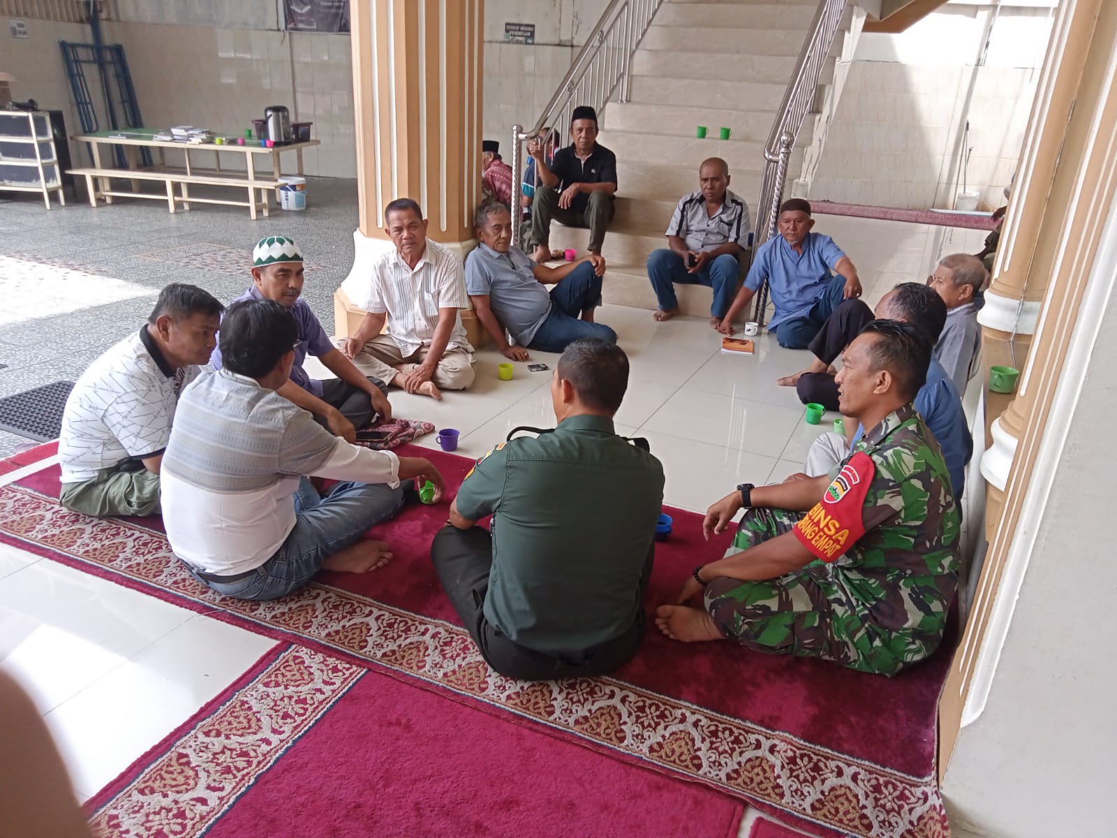 Babinsa Hadiri Wirid Rutin di Kampung Pancasila 