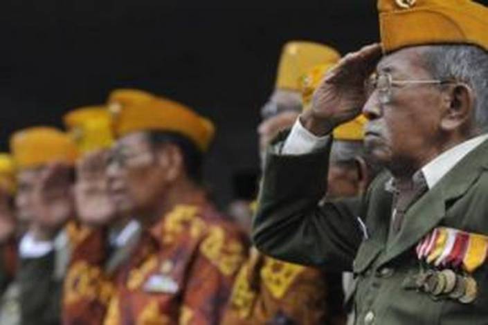 347 Veteran Terima Sagu Hati dari Pemprov Riau, Masing-masing Rp1,5 Juta