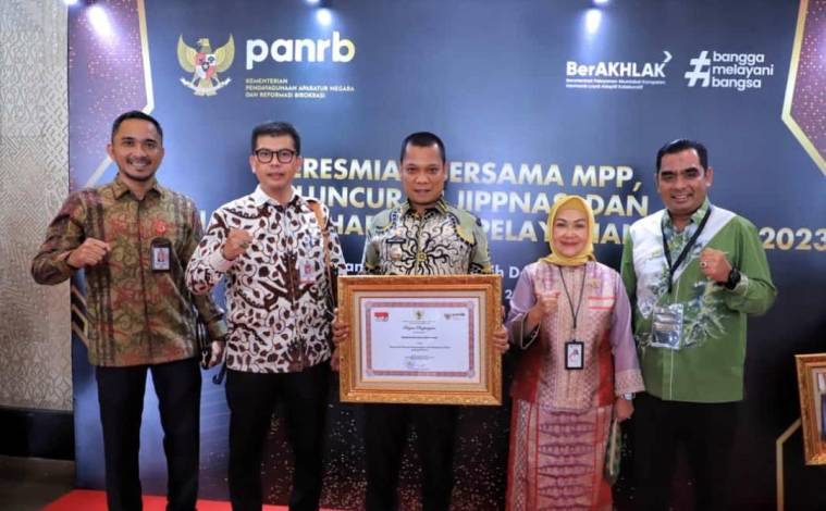 Pekanbaru Raih Penghargaan Penyelenggara MPP Kategori Prima Tahun 2023