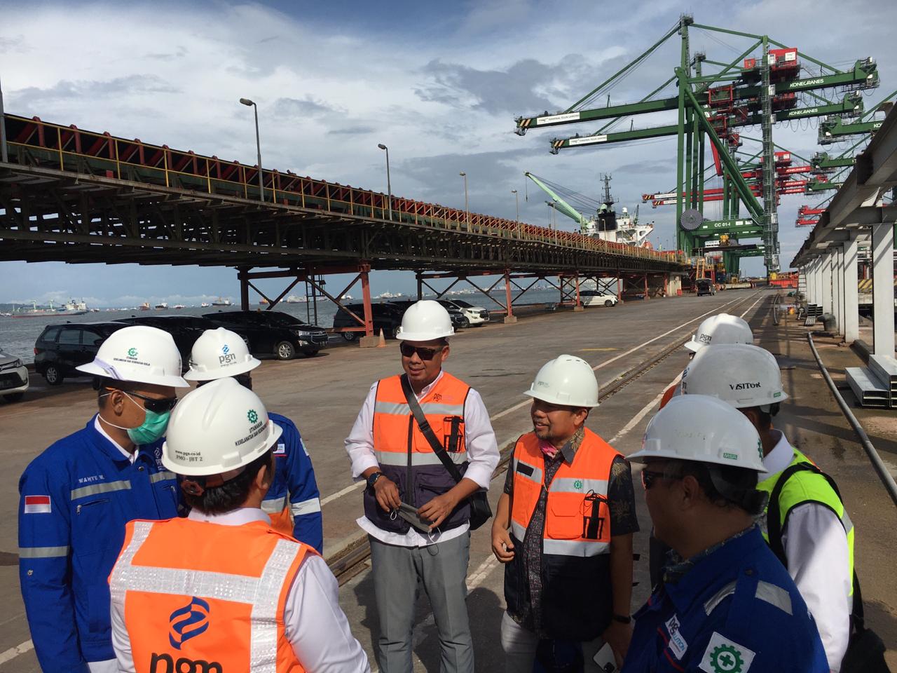 PGN Percepat Pembangunan Insfrastruktur Terminal LNG Teluk Lamong untuk Kehandalan Pasokan Gas