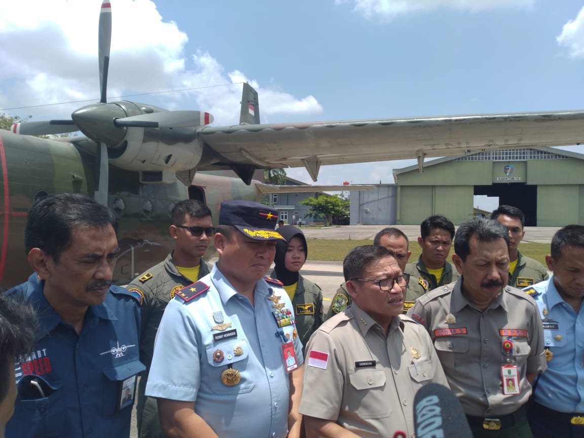 Puluhan Ton Garam akan Disebar Dilangit Riau
