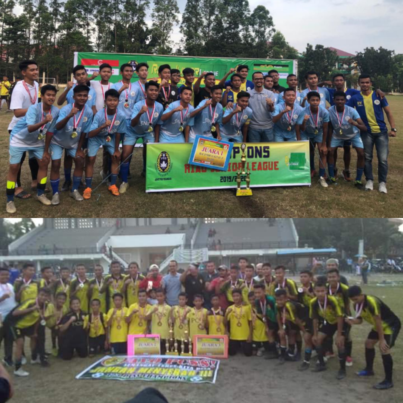 Tiga Naga Champions, PCSS Runner Up RJL U 15 2019/2020