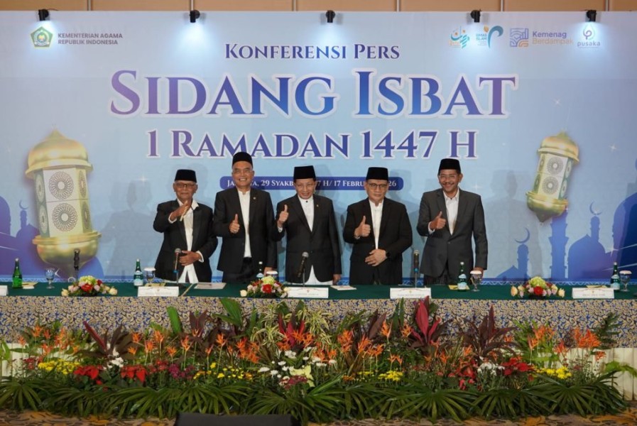 Resmi! Pemerintah Tetapkan 1 Ramadan 1447 H Jatuh pada Kamis Besok