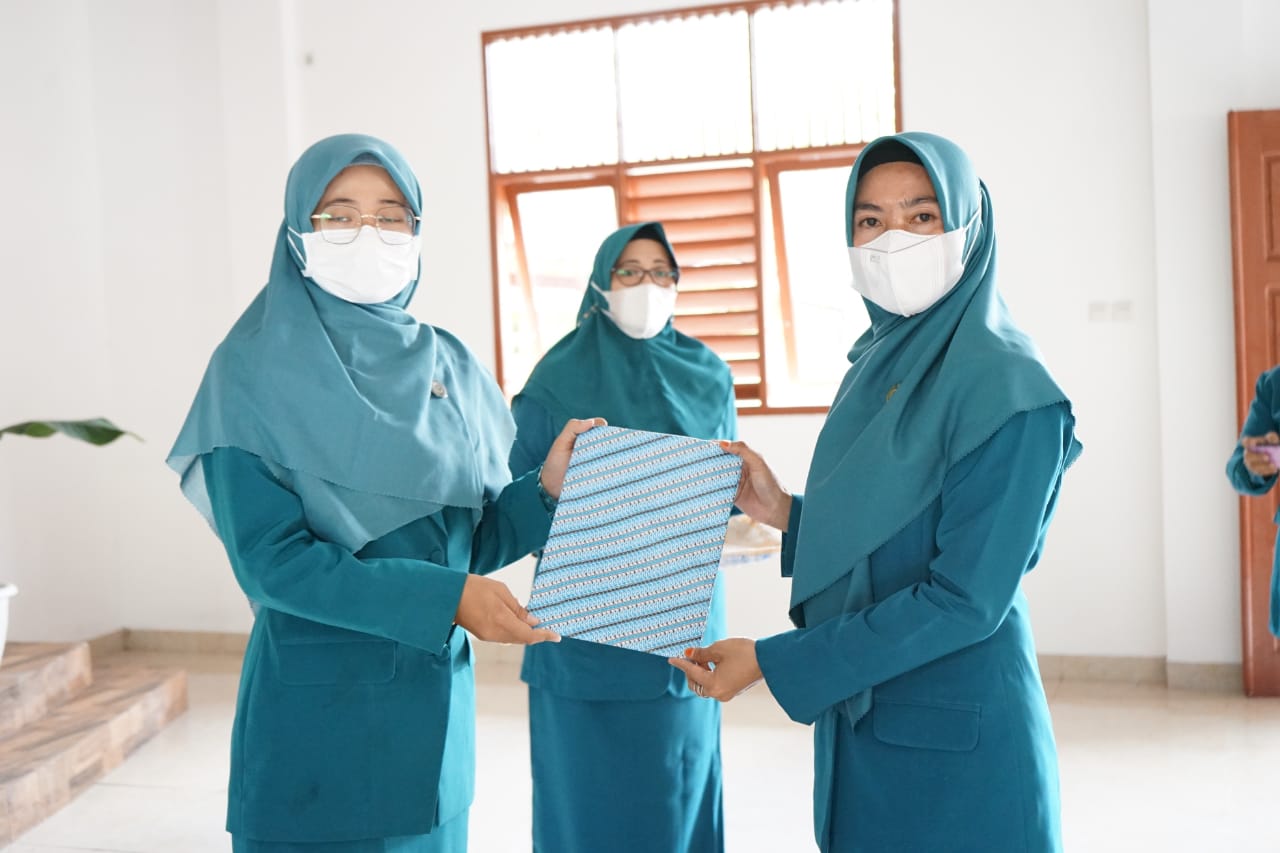 Ini  Pesan Rasidah Saat Pelantikan Ketua TP PKK  Tualang