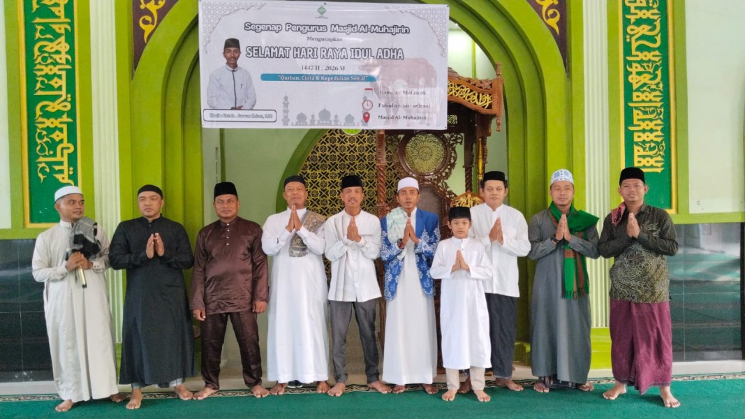 Idul Adha 1447H di Kampar: Sarwan Kelana Ajak Umat Perkuat Iman Lewat Kurban dan Kepedulian
