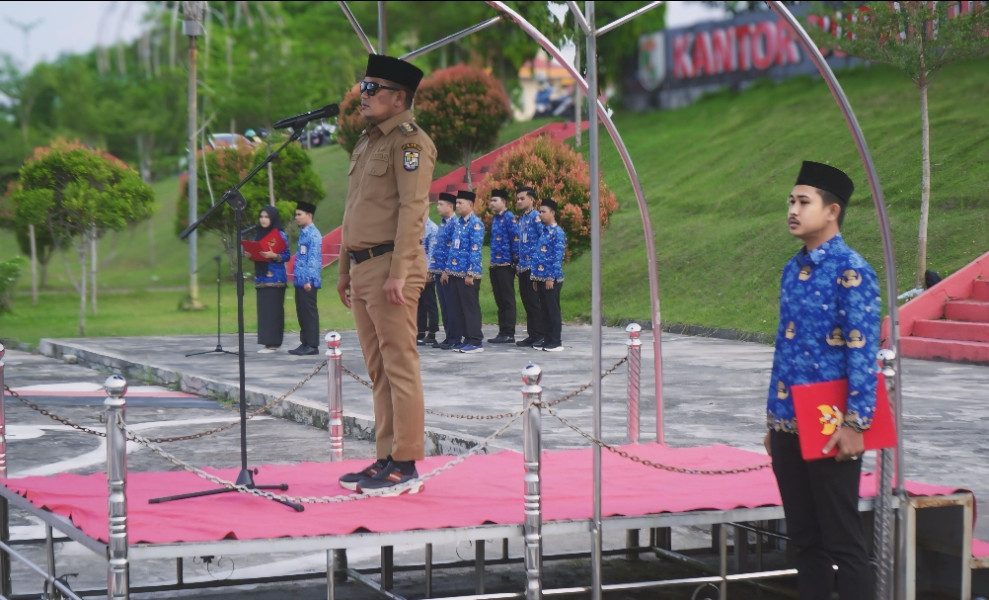 Pemkab Pelalawan Gelar Upacara Harkitnas ke 116 Tahun 2024