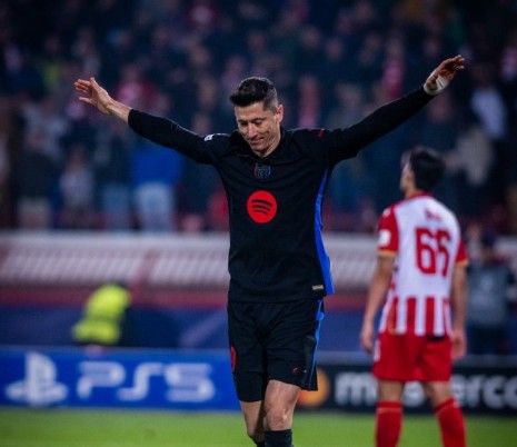 Hasil Liga Champions: Barcelona Menang Besar di Markas Red Star Belgrade