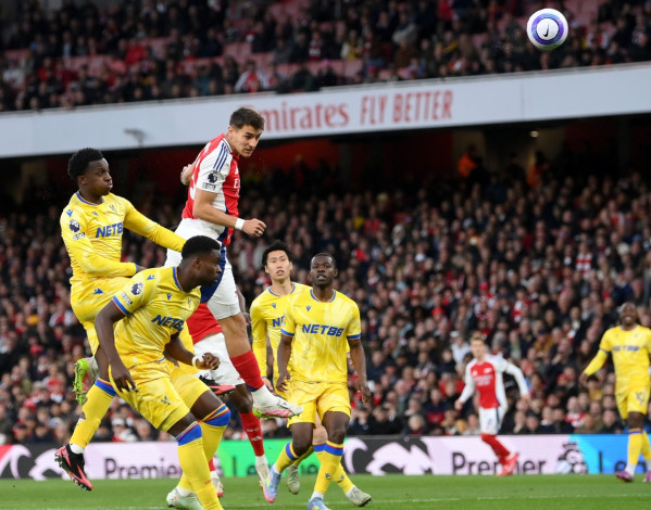 Sempat Unggul, Arsenal Diimbangi Crystal Palace