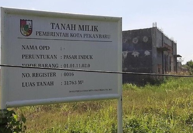 Masih Beri Tenggat Waktu, Pemko Minta Pengelola Segera Rampungkan Pasar Induk