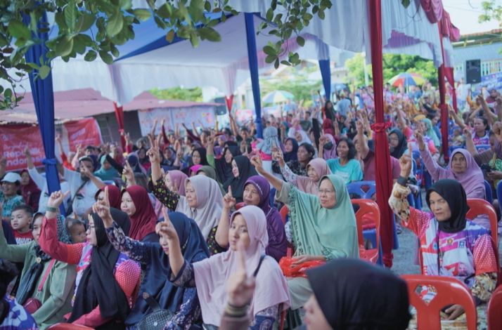 Teruji dengan Programnya, Warga Payung Sekaki Dukung Muflihun Jadi Walikota