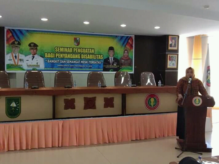 Dinsos Gelar Seminar Penguatan Bagi Penyandang Disabilitas