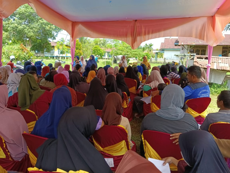 Masni Ernawati Sosialisai Perda Kota Pekanbaru tentang Penyelenggaraan Angkutan Umum Massal