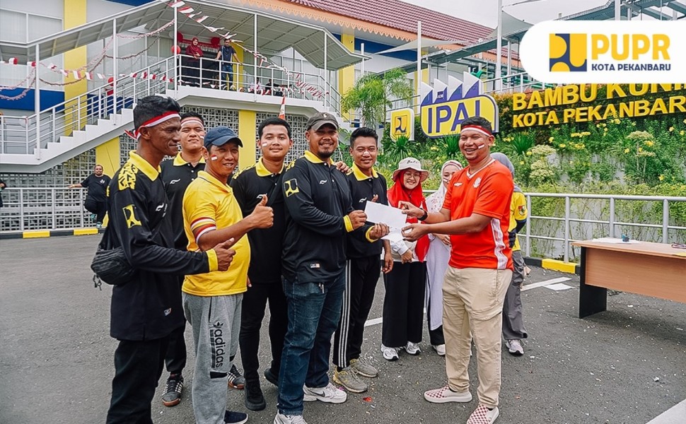 Dinas PUPR Kota Pekanbaru Gelar Berbagai Lomba Semarakkan Hari Kemerdekaan RI ke-79