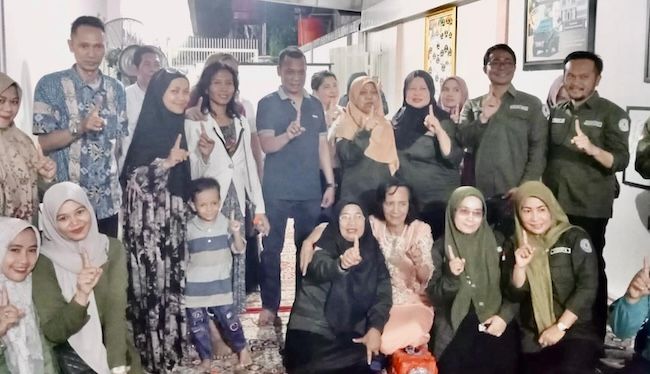 PGSPR dan MKKS SMK Swasta Pekanbaru Dukung Muflihun-Ade di Pilwako