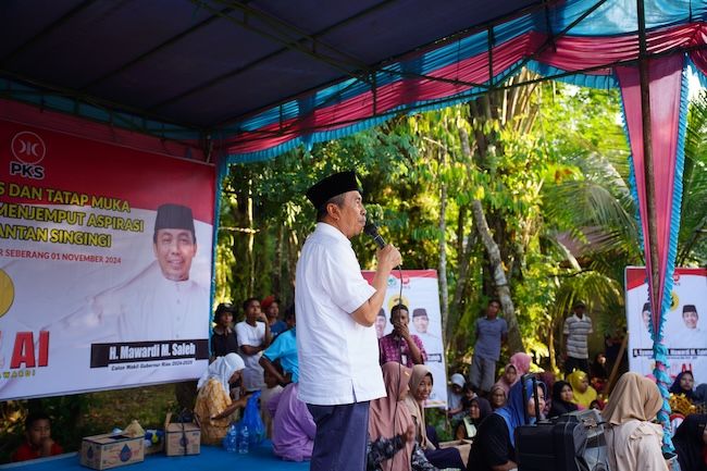 Cagubri Syamsuar Jemput Aspirasi Warga Ujung Kuansing