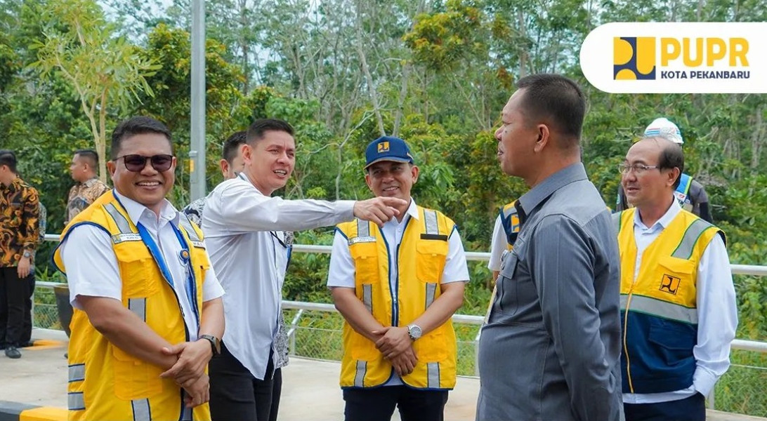 Dinas PUPR Pakanbaru Dampingi Reses Komisi V DPR RI
