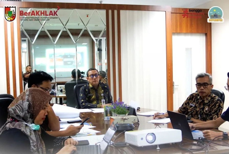 BKPSDM Pekanbaru Ikuti Rapat Zoom Meeting Bersama KASN, Ini yang Dibahas