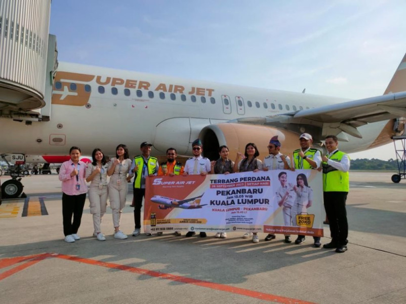 Bandara SSK II Pekanbaru Tambah Pilihan Penerbangan ke Kuala Lumpur
