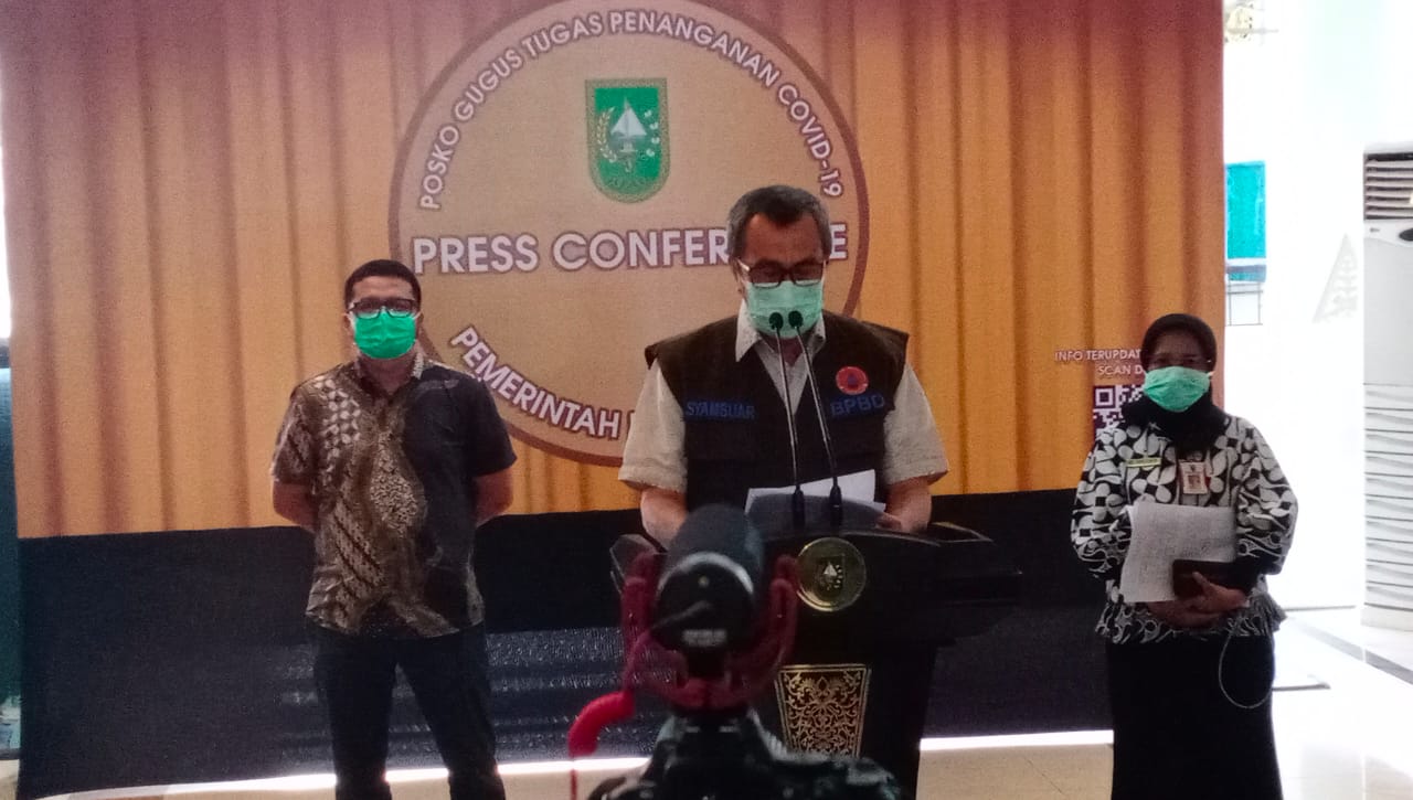 Jubir Gugus Covid-19 Riau : Benar Riau Positif Menjadi 10 Orang