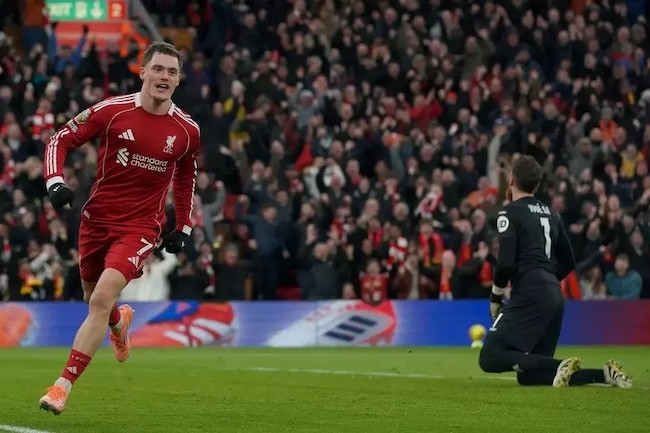 Wirtz Pecah Telur di Anfield, Liverpool Tekuk Wolves 2-1