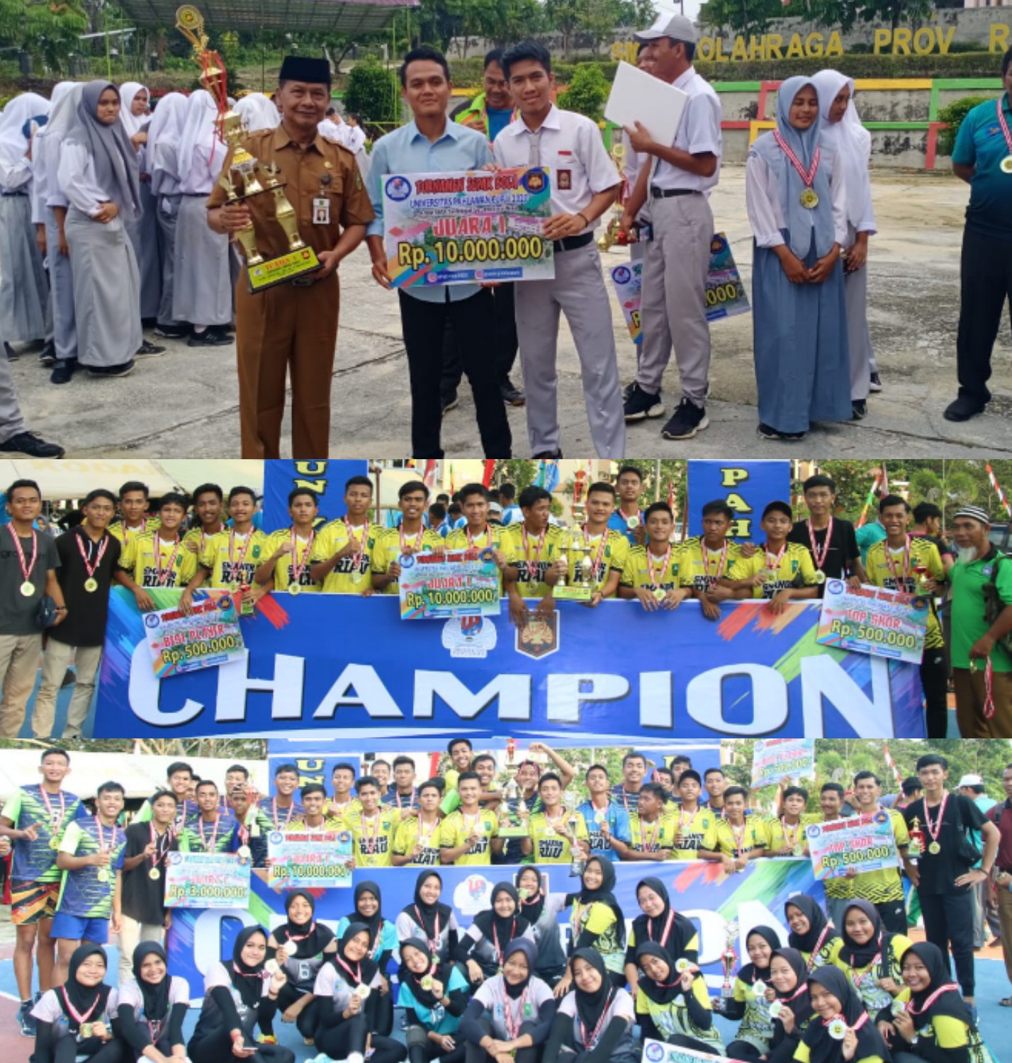 Ini Program Dan Prestasi SMAN Olahraga Provinsi Riau Diawal 2020