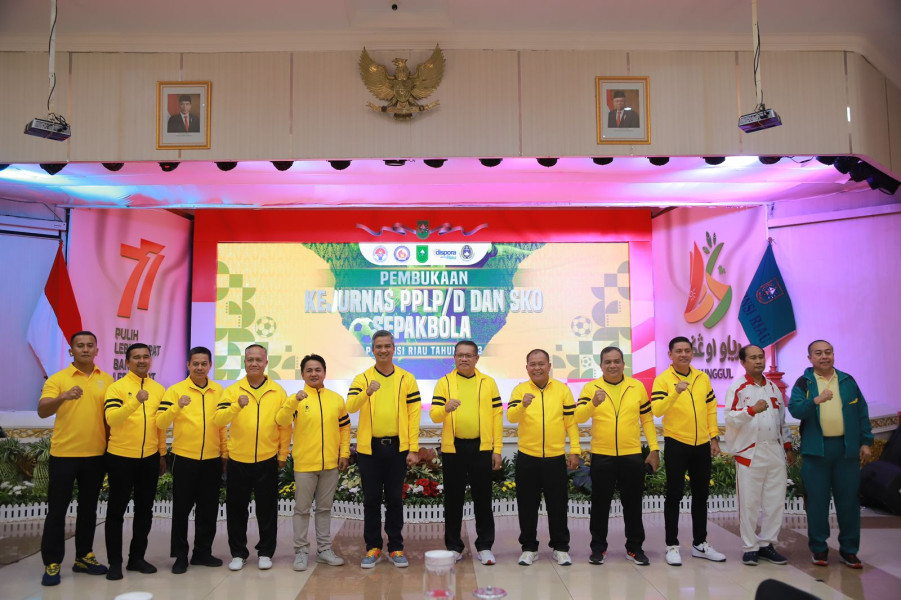 Kejurnas Sepakbola antar PPLP/SKO di Riau, Gubri Berharap Jadi Ajang Ukur Kemampuan