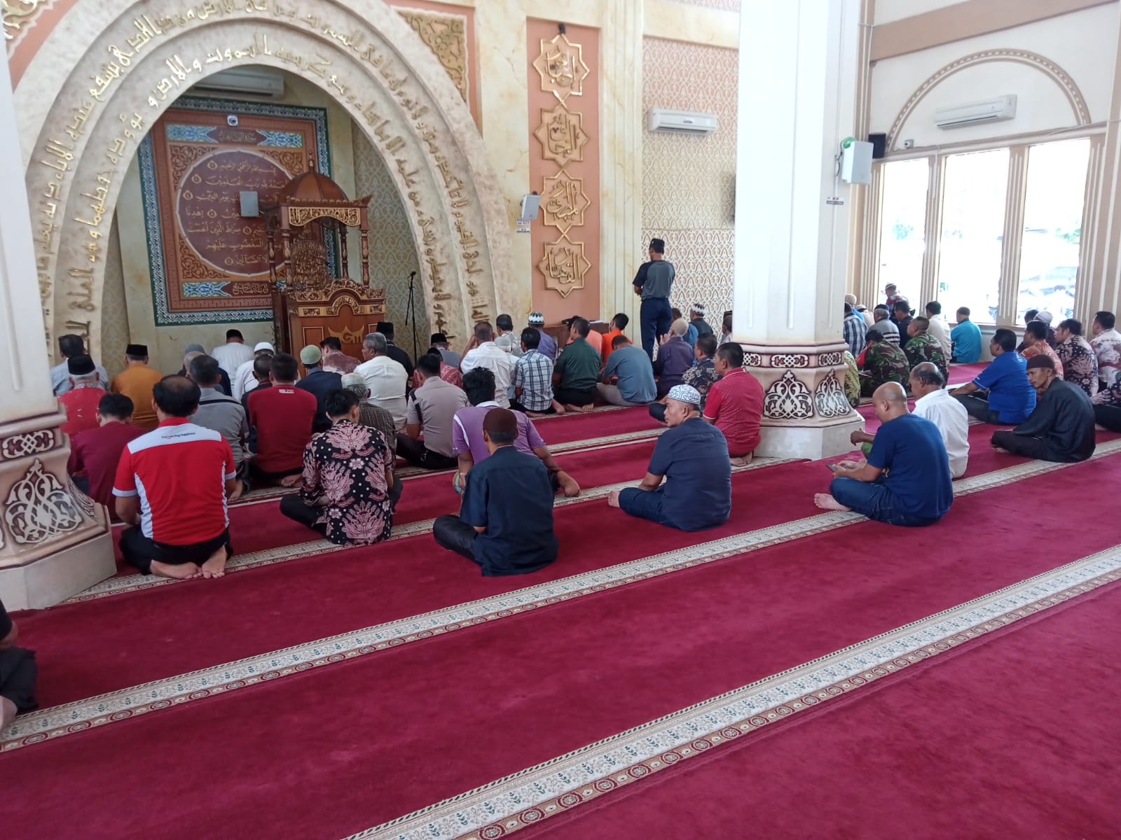 Babinsa Hadiri Wirid Rutin di Gunung Merah 