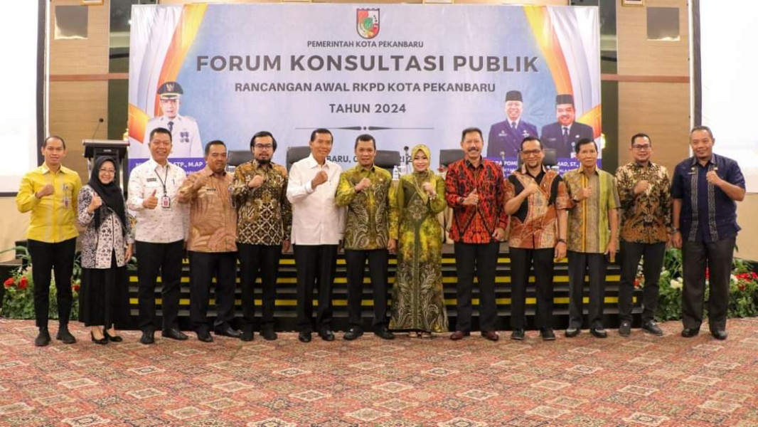 Dibuka Pj Wako, Kepala BPKAD Pekanbaru Hadiri Forum Konsultasi Publik RKPD