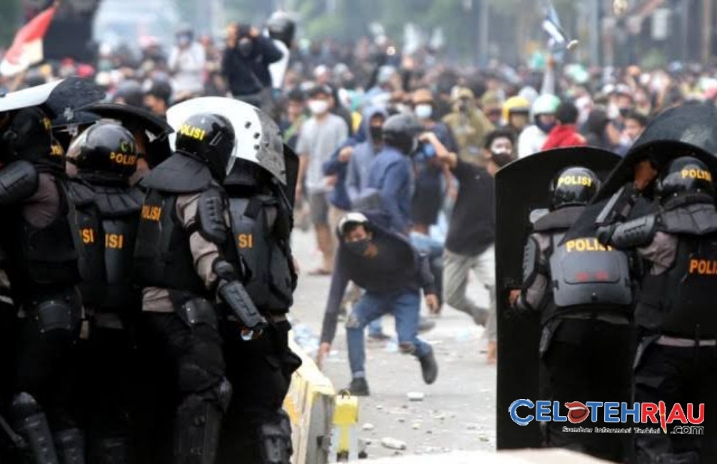 Polisi Pekanbaru Siagakan 1000 Personil, Antisipasi Demo Besar-besaran 11 April