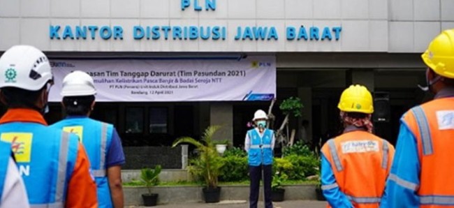 PLN UID Jabar Kirimkan Tim Tanggap Darurat Bencana ke NTT