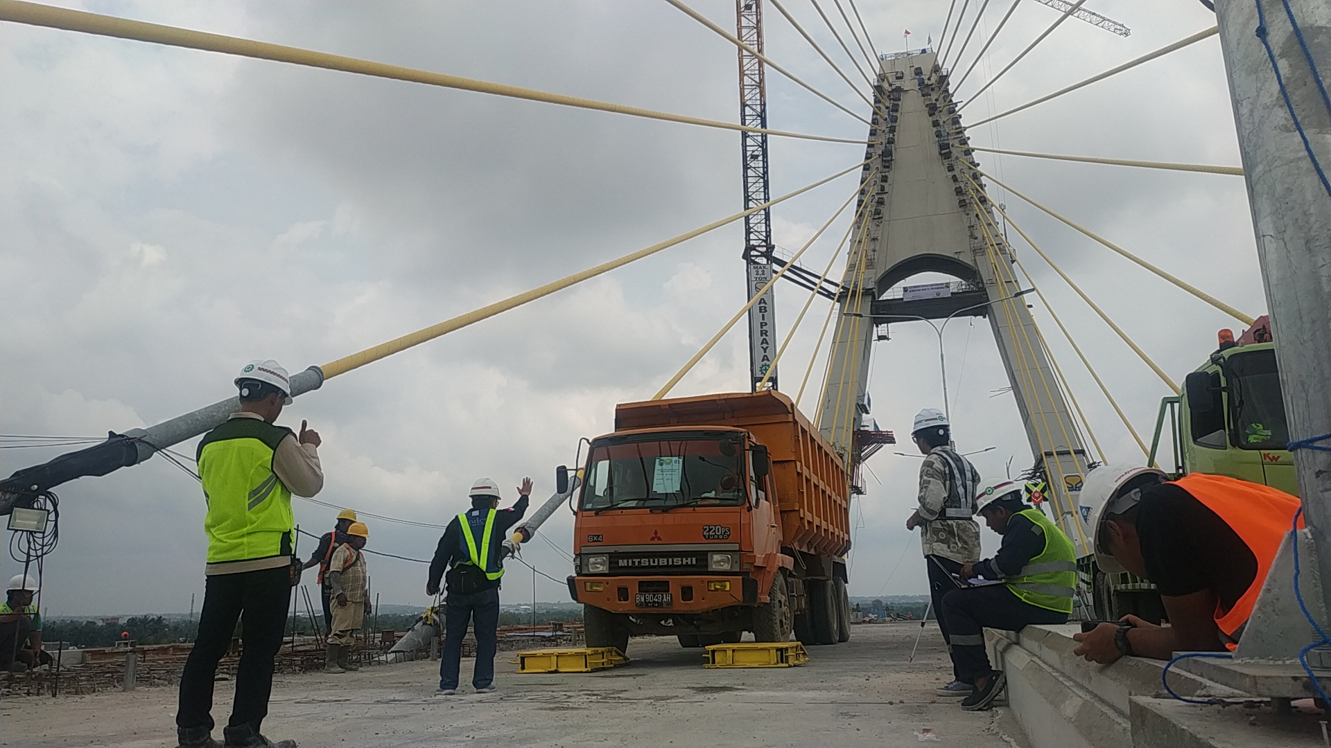 Jembatan Siak IV Dijadwalkan Akan Dibuka Tanggal 16 Maret