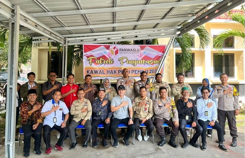 Sekcam Binawidya Hadiri Sosialisasi Posko Pengaduan Kawal Hak Pilih