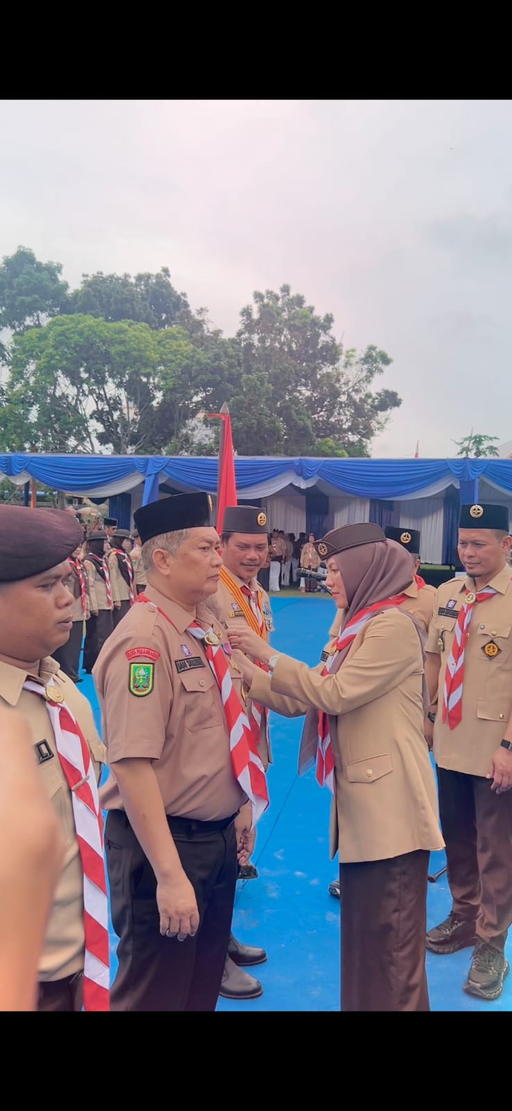 Satgas Pramuka Peduli Kwarcab Pekanbaru, bergerak!