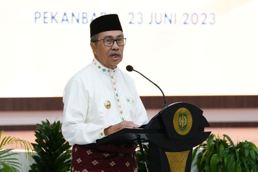 Gubernur Syamsuar Harap Pers Jaga Suasana Aman dan Kondusif di Riau
