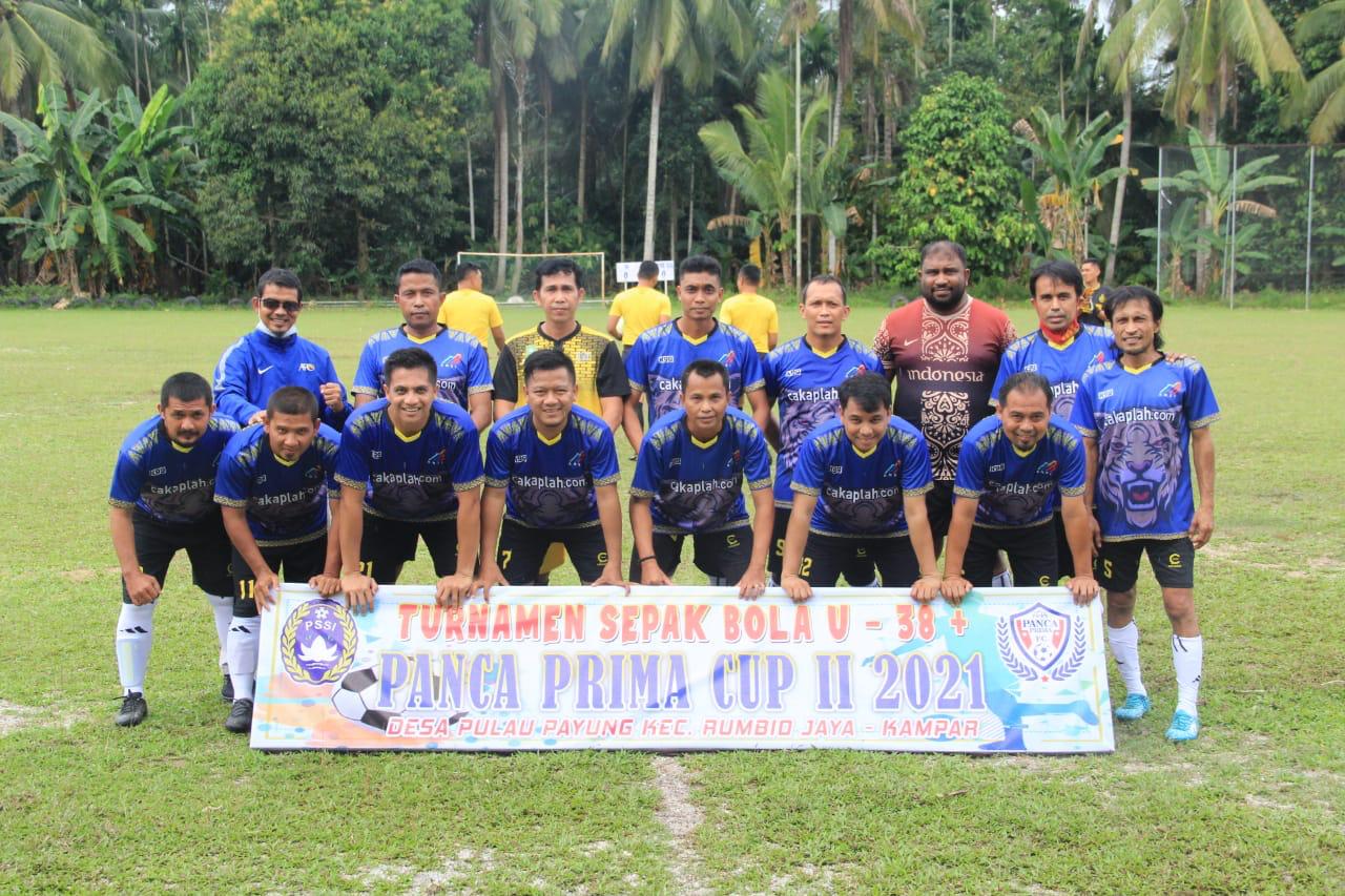 Atasi PBM Olstar Kuok 2-1, Tim SIWO PWI Riau Melaju ke Babak 16 Besar Turnamen Pulau Payung Cup 2021