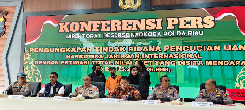 Jaringan Internasional, Polda Riau Sita Aset Tersangka Narkoba Senilai 15 Miliar