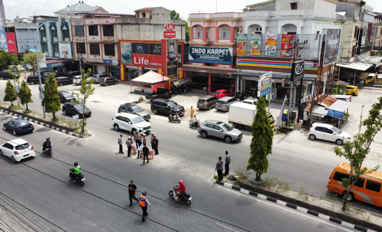 Penutupan Dua U-Turn di Jalan Nangka Pekanbaru Dimulai Hari Ini