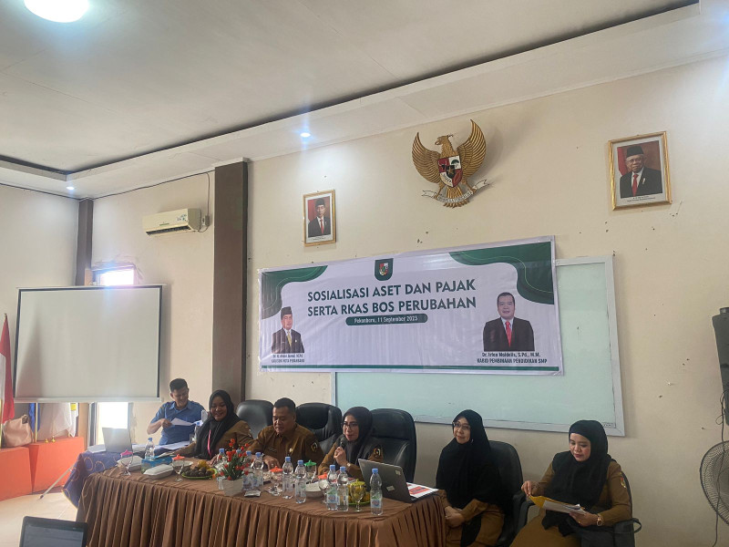 Sosialisasi Pengelolaan Dana BOS ke Dinas Pendidikan, Ini Pesan BPKAD Pekanbaru