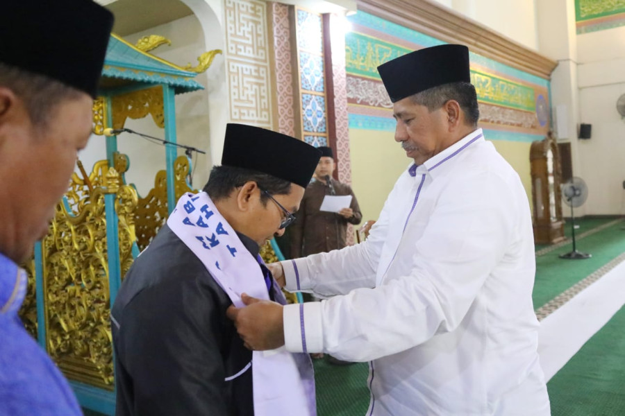 JCH Siak Kloter 32 Resmi Dilepas Bupati Alfedri