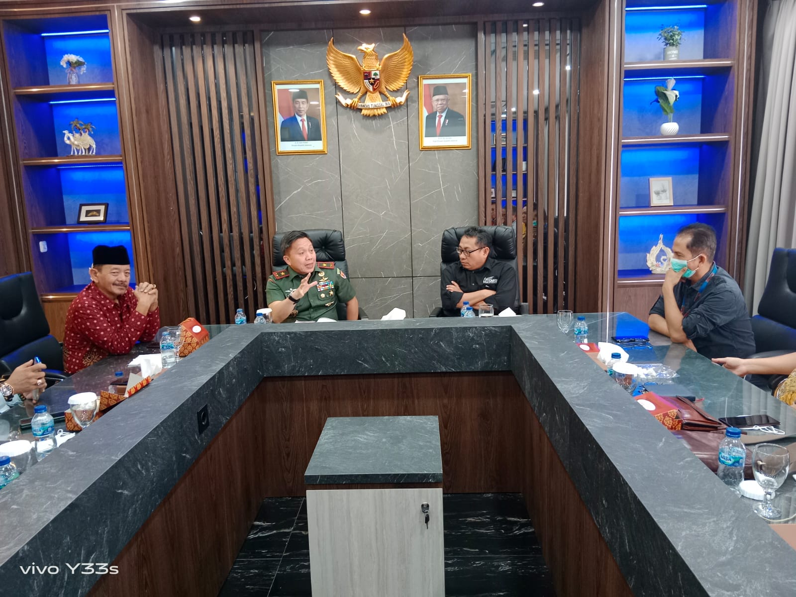 Steering Committee Rapimnas SMSI Rapat Bersama Pusat Sandi dan Siber TNI Angkatan Darat
